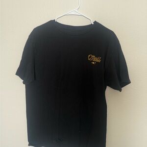 Men’s O'Neill Black Tee with Gold Logo